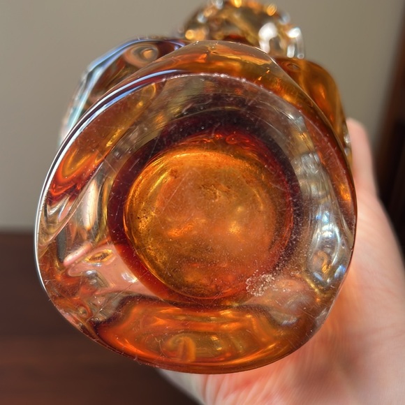 Vintage Czech Art Glass Vase by Jan Beranek for Skrdlovice - Picture 8 of 12